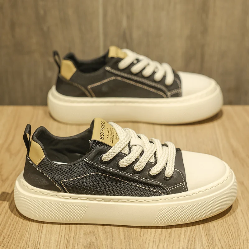 

New Men's Outdoor Sports Canvas Shoes – Trendy & Versatile with Non-Slip Lining, Suitable for Outdoor Activities & Daily Wear. L