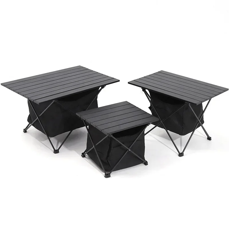 Outdoor aluminum folding table portable egg roll table picnic table