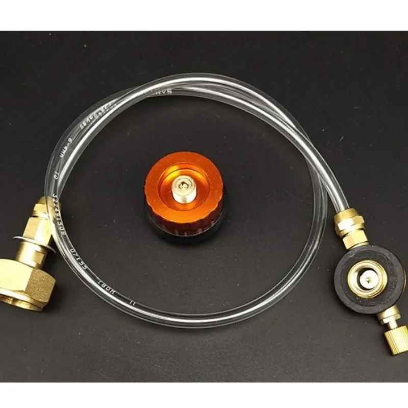 في الهواء الطلق التخييم موقد غاز البروبان عبوة محول خزان المقرنة محول شحن الغاز الملحقات التخييم التخييم والعتاد التخييم #6