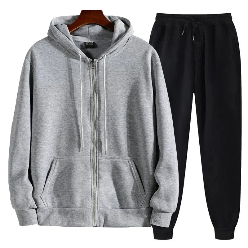 Sweatshirt Zipper Coat Man Hoodie Casual Sweatpants Male Fashion Daily Dressing Jogging Autumn Winter Sports Hot Sales Versatile