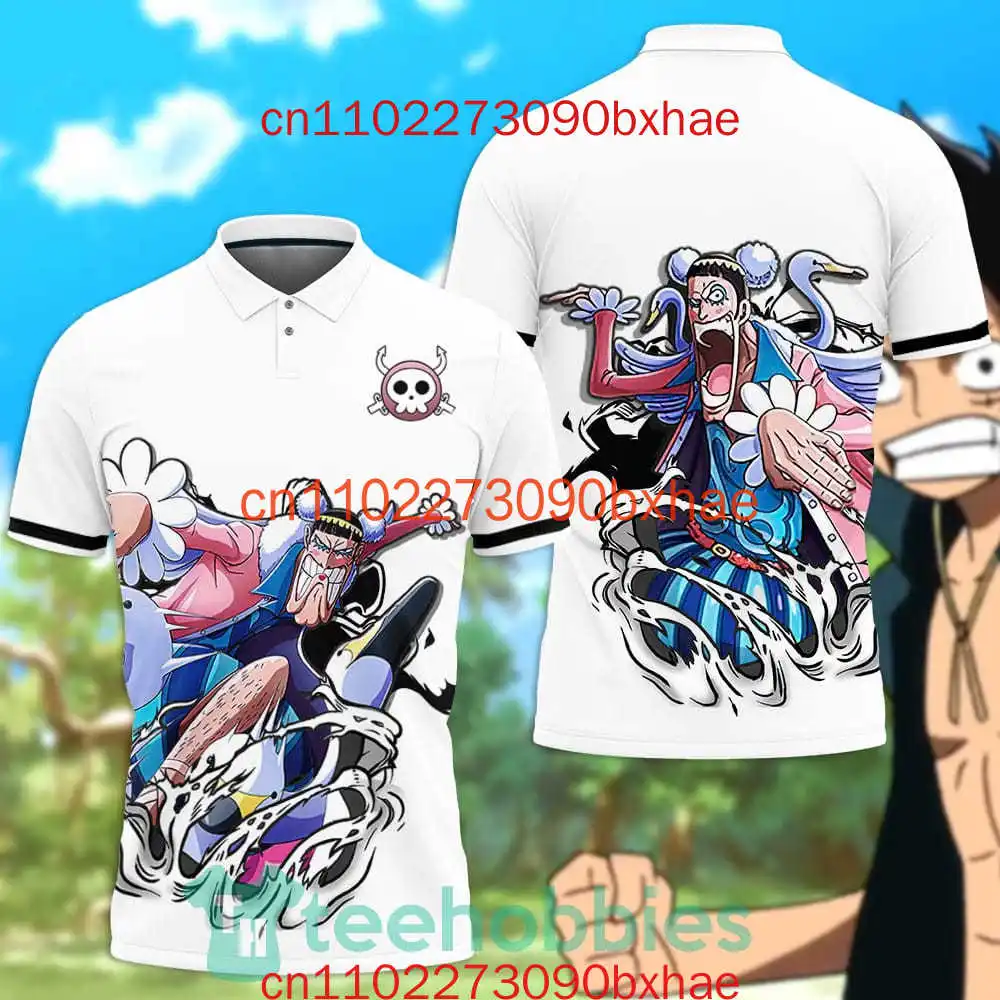 

2026 Summer New Men's One Piece Bentham Short Sleeve Polo Shirt 3D Printed Cosplay Costume Shirt Casual Fashion Men's T-shirt