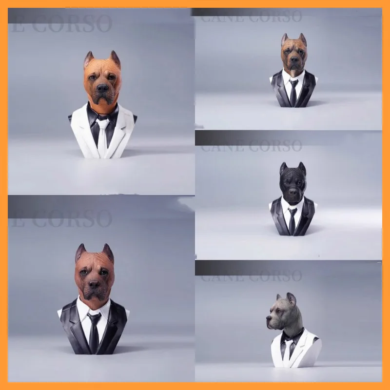 

Mostoys 1/6 Scale Hundred Beast Head Carving Series Super Simulation Carlos Dog Head Carving Fit 12inch Action Figure Model Toys