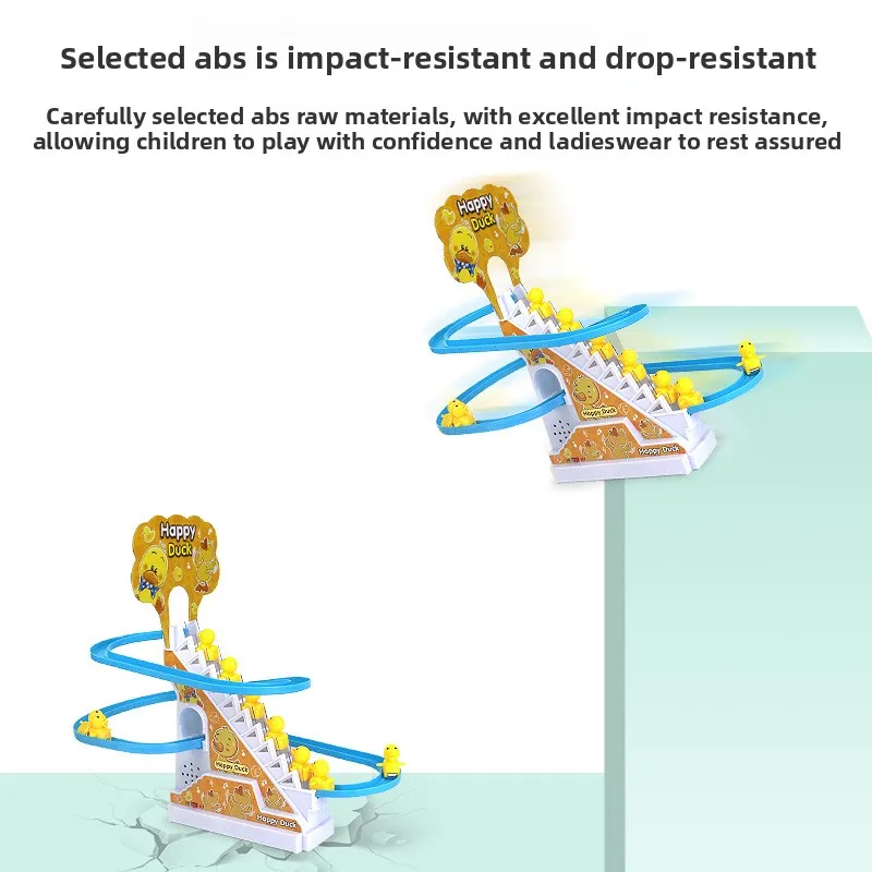Wirusowa Zabawka dla Niemowląt: Elektryczna Ścieżka z Kaskadami i Schodami dla Małych Dzieci z Światłami i Muzyką, Edukacyjna Zabawa, Idealny Prezent