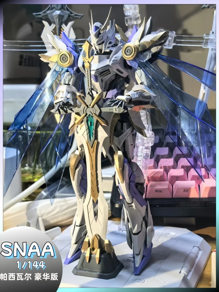 

【In Stock】Snaa Model Kit Round Table Knights Sacred Resonator Percival Original Mecha Anime Model Desktop Doll Collectibles