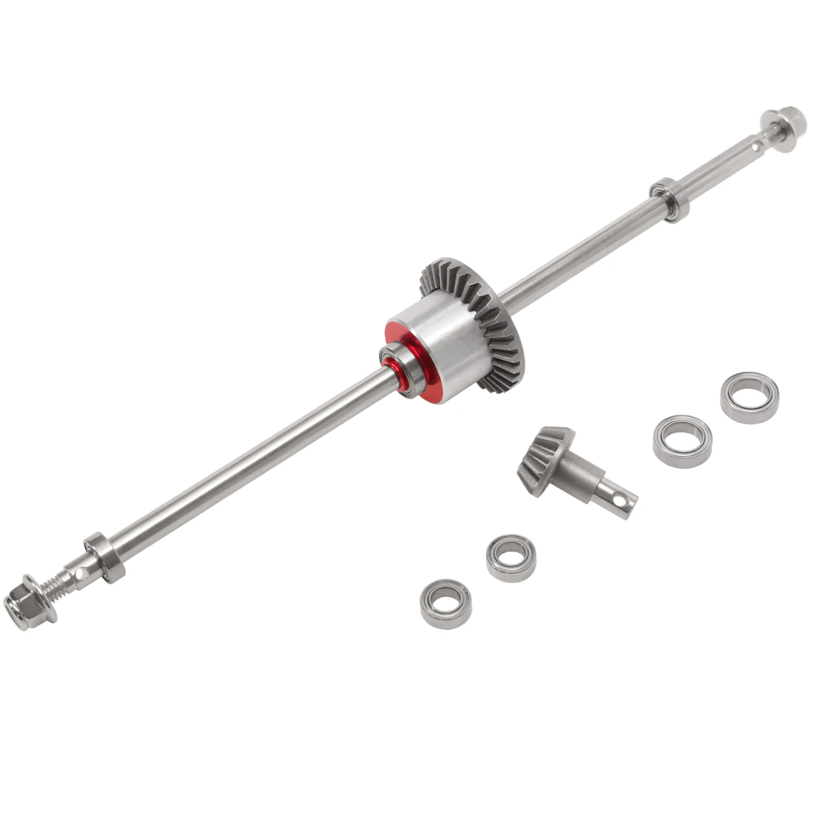 Metall Vorder- und Hinterachse Zubehör Volle Fahrzeuglager Für MN Modell 1/12 MN128 MN86 G500 RC Auto Upgrade Zubehör