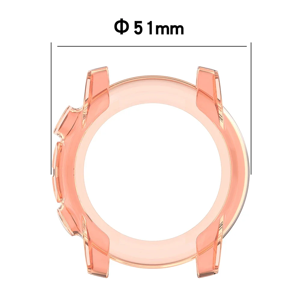 Moving Health Shatter-Resistant Case for Amazfit Stratos 3 A1928 Smartwatch Accessories Smartwatch Protective Covers Bumper