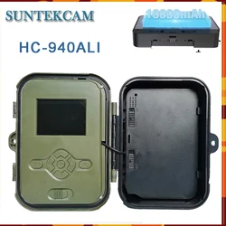 Suntek HC940A-Li Telecamera da caccia con batteria al litio 8000Mah HD 4K 50MPVisione notturna Doppia lente Rilevamento a infrarossi Impermeabile IP65