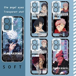 Jujutsu Kaisen Fushiguro Megumi Phone Case For OPPO A55 A57 A58 A60 A72 A73 A74 A76 A78 A79 A92 A94 A95 A96 A98 Angel Eye Cover