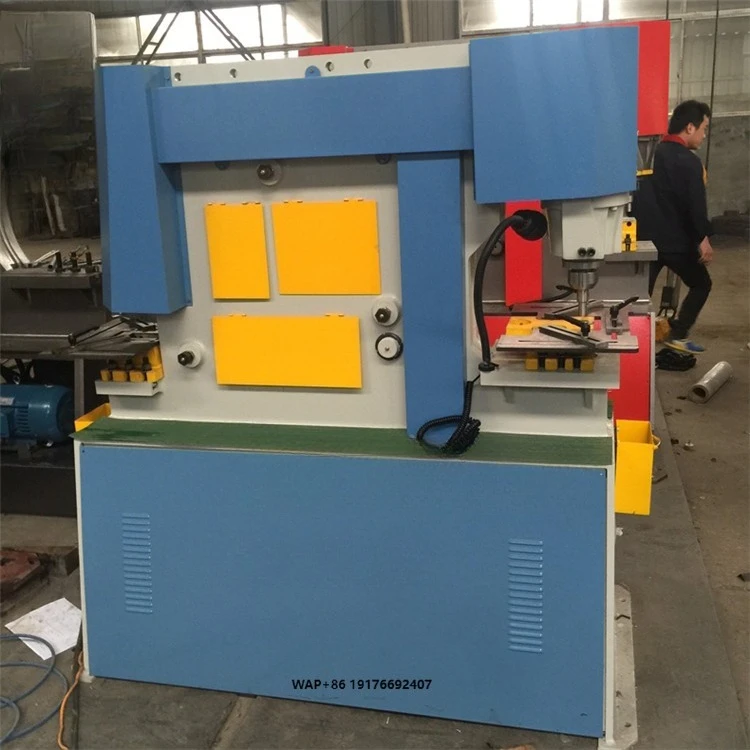 New Condition CNC Hydraulic Precision Combined Punch and Shear Machine for Construction Industries and Ironwork