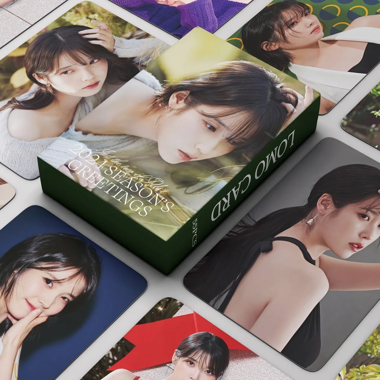 

Integrates Links To 55 IU Li Zhien Albums, Small Lomo Cards, Postcards, And Peripherals