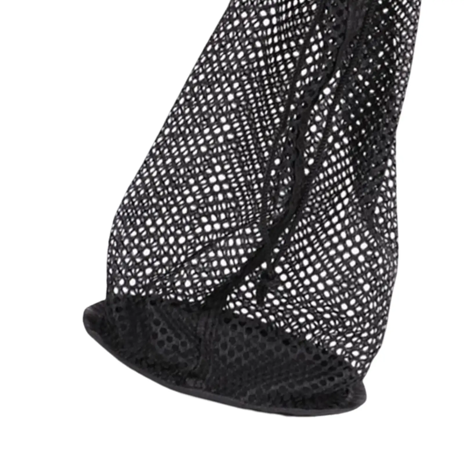 

Durable Nylon Golf Ball Storage Pouch Black Mesh Bag Organizer Lightweight Golf Accessories for Golf Clubs Travel