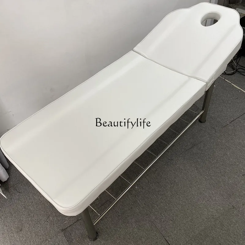 02*Simple and practical beauty, head-up massage, fire therapy, massage, eyelash tattoo, physiotherapy bed
