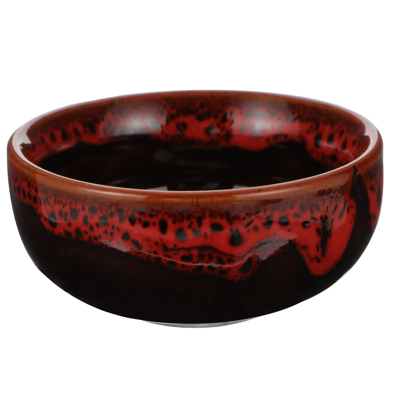 Ceramic Ink Dish Creative Round Delicate Calligraphy Brush Tray Smooth Lightweight Student Painting Water Plate Ink Container