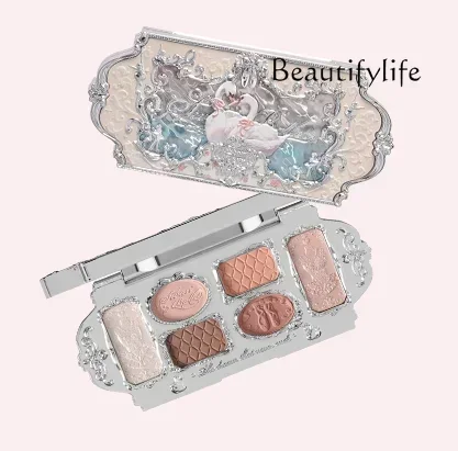 

Flower Know Ballet Six Color Eyeshadow Palette Matte Thin and Glittering Pearlescent Gentle and Easy to Make up