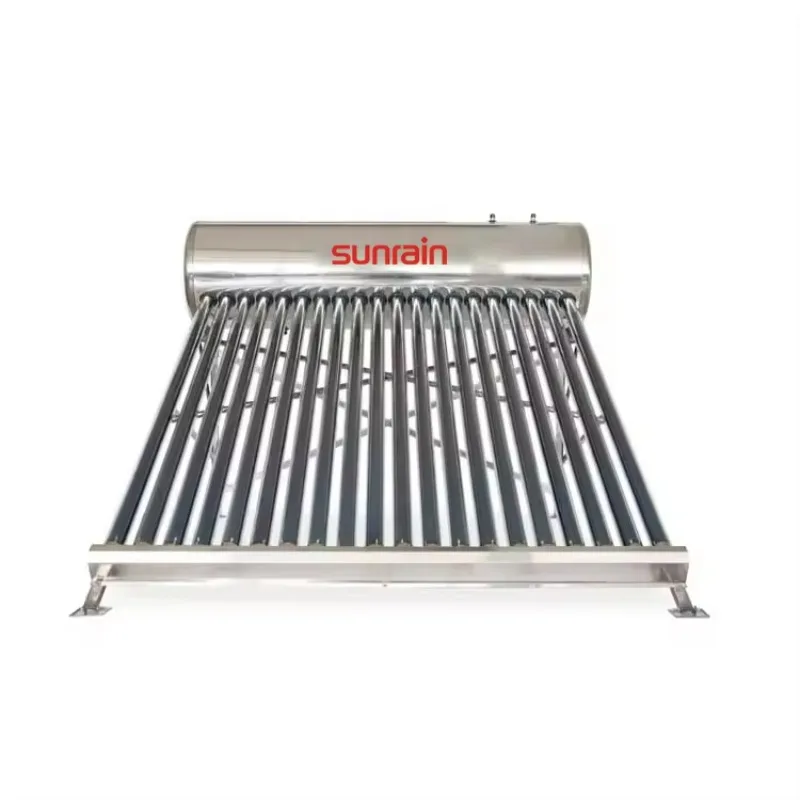 

Sunrain 180L Stainless Steel Compact Low Pressure Solar Water Heater Mexico Calentadores De Agua Solar Calentador Solar Gravedad