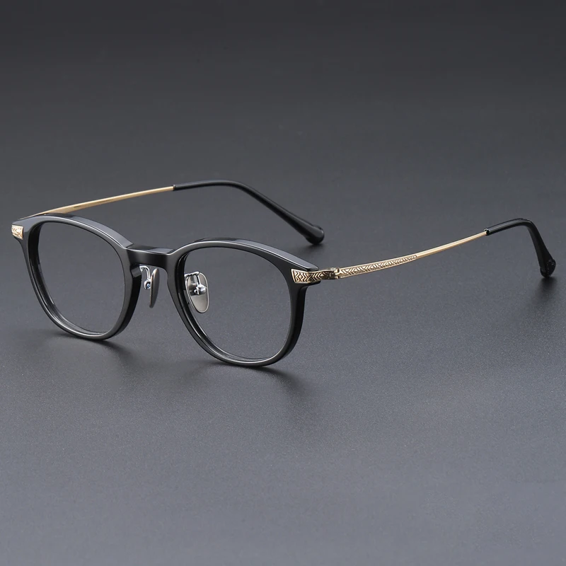 نظارات قراءة فاخرة من خلات التيتانيوم من Dsnietp مضادة للضوء الأزرق نظارات طبية بصرية فوتوكروميك نظارات مخصصة