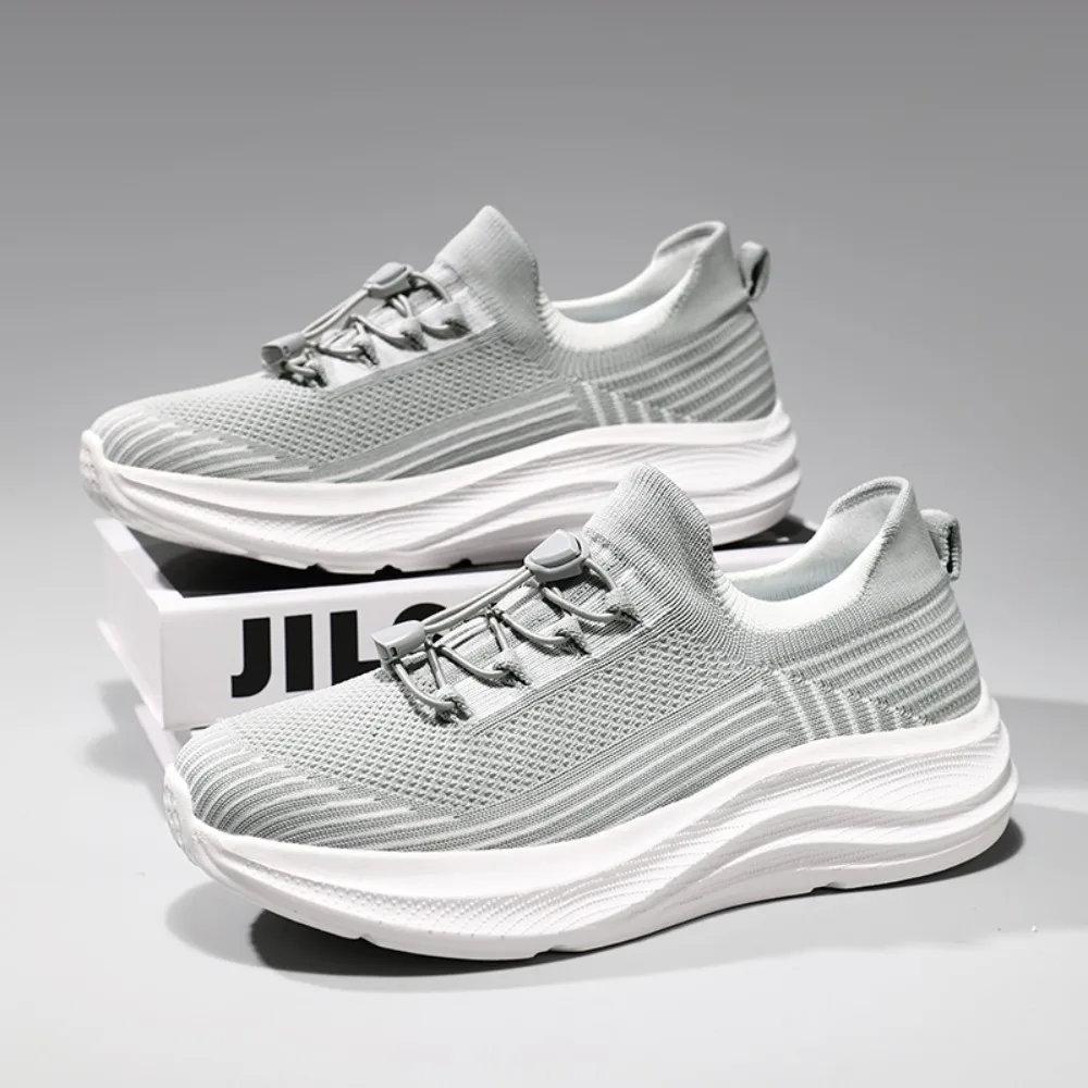 

Daily Jogging Men Mesh Sneakers Quick Dry Breathable Upper Anti Slip Wearable Outdoor Walking Shoes