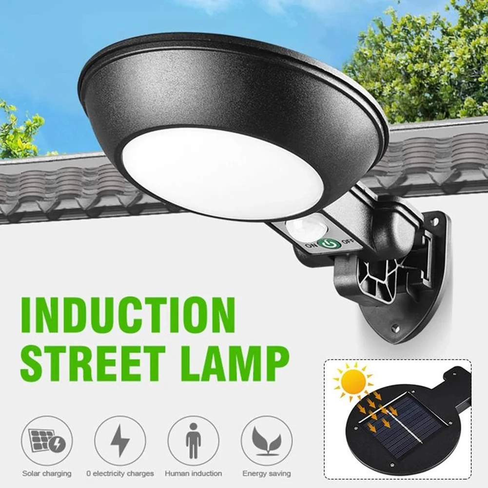 LED Solar Wall Lights Outdoors Rotatable Waterproof Motion Sensor Solar Wall Lamps Street Security Light for Garden Decoration