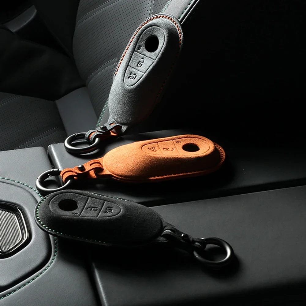 For Mercedes Benz Glc 300L Glc 260L C260L C20 Class Car Key Case Protectors Accessories Keychain Cover Shell 2020 2022 2023 2021