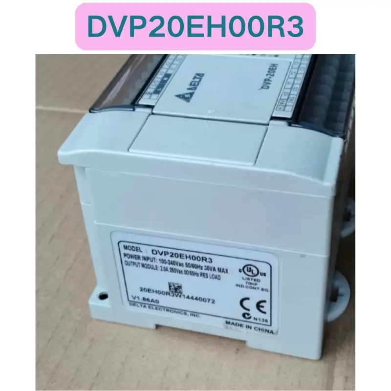 Used DVP20EH00R3 PLC Functional test OK Fast delivery
