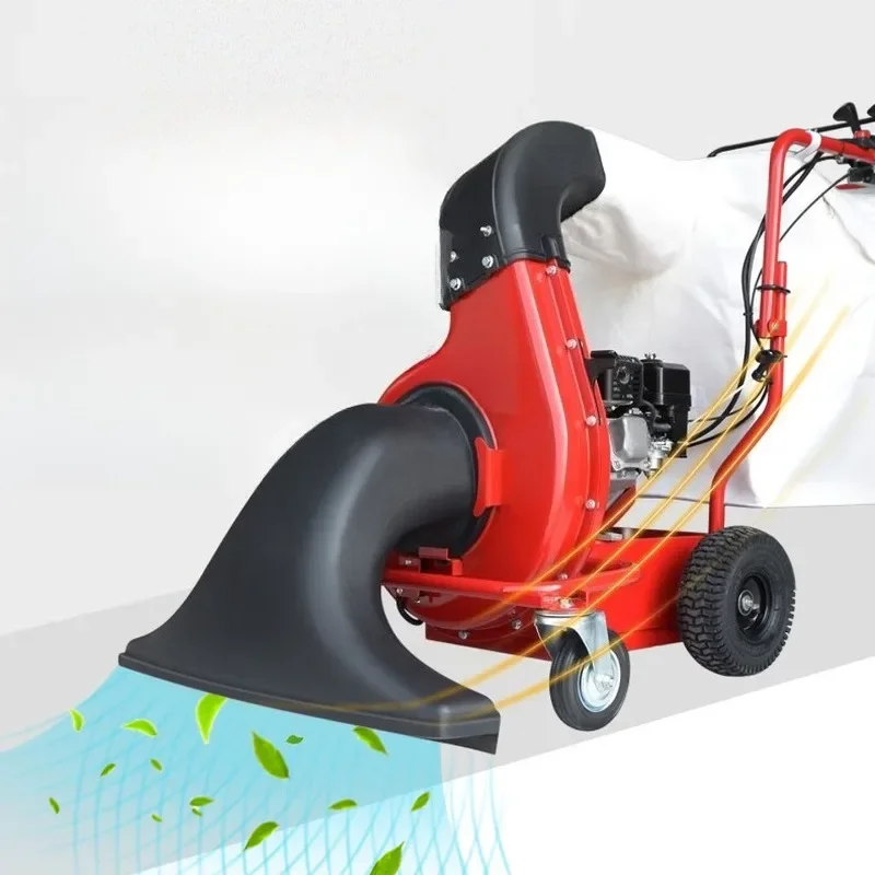 

Leaf suction machine, lawn leaf sweeper, wireless charging type