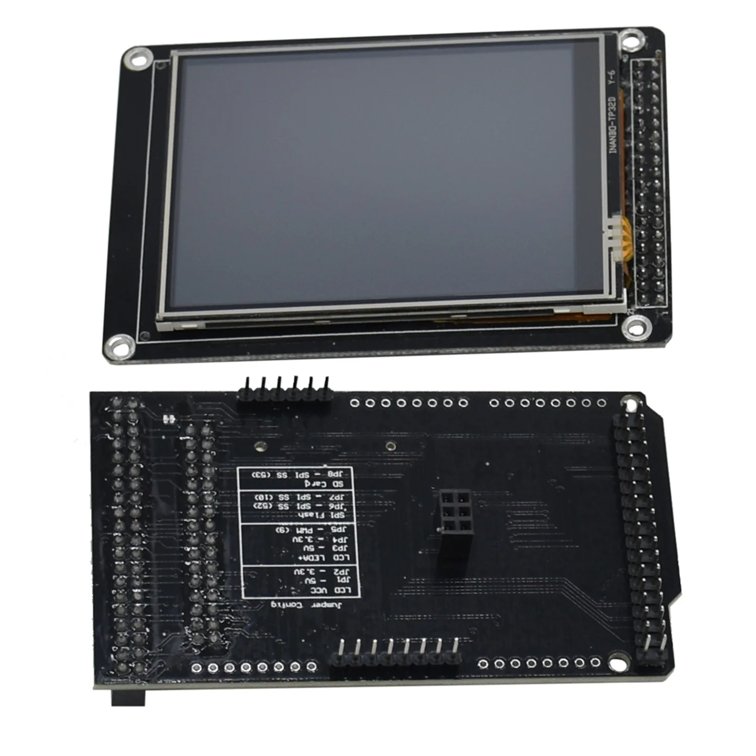 3.2 inch Tft Lcd Display + Tft/Sd Shield For Arduino Mega 2560 Lcd Module Sd Level Translation 2.8 3.2 Due