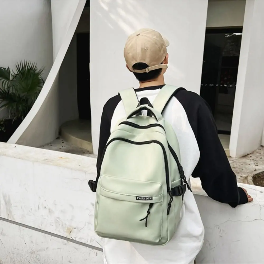 Large Capacity Students School Bag Simple Multifunctional Travel Backpack Waterproof Small Fresh Shoulders Bag For Women Man