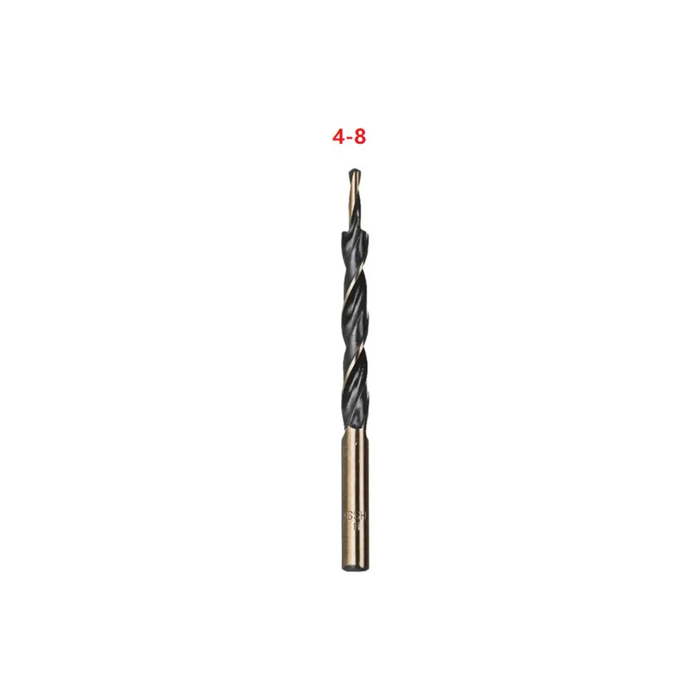 Broca de posicionamiento taladro Manual Plantilla de agujero de bolsillo taladro de posicionamiento herramienta de carpintería 8-4/9-5/10-5/10-8mm