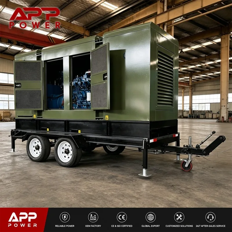 300KW 375KVA  Super Silent Generator 400V/230V 3 Phase 50/60Hz 24V DC Start