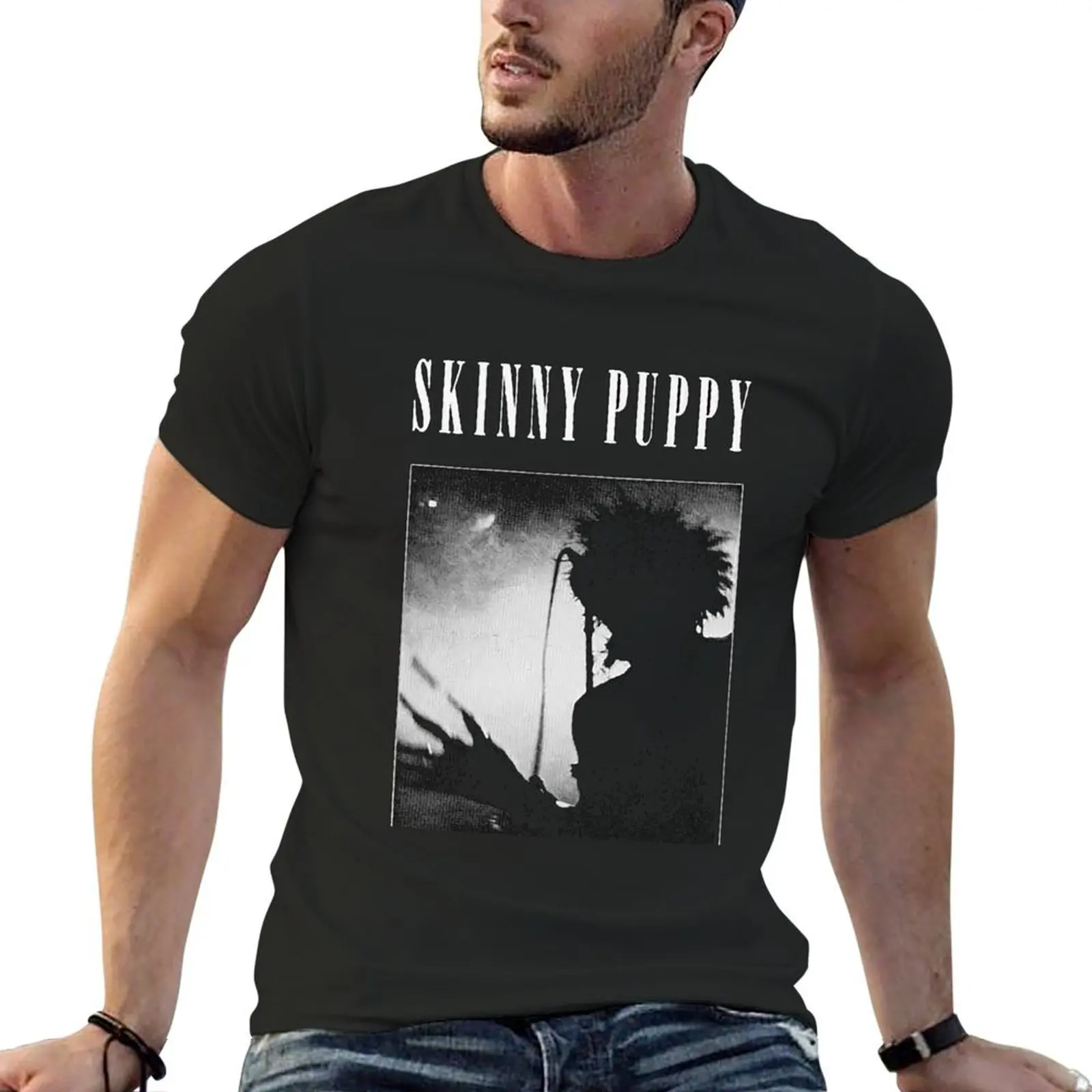 New Skinny puppy T-Shirt shirts graphic tees cute clothes korean fashion customs fruit of the loom mens t shirts