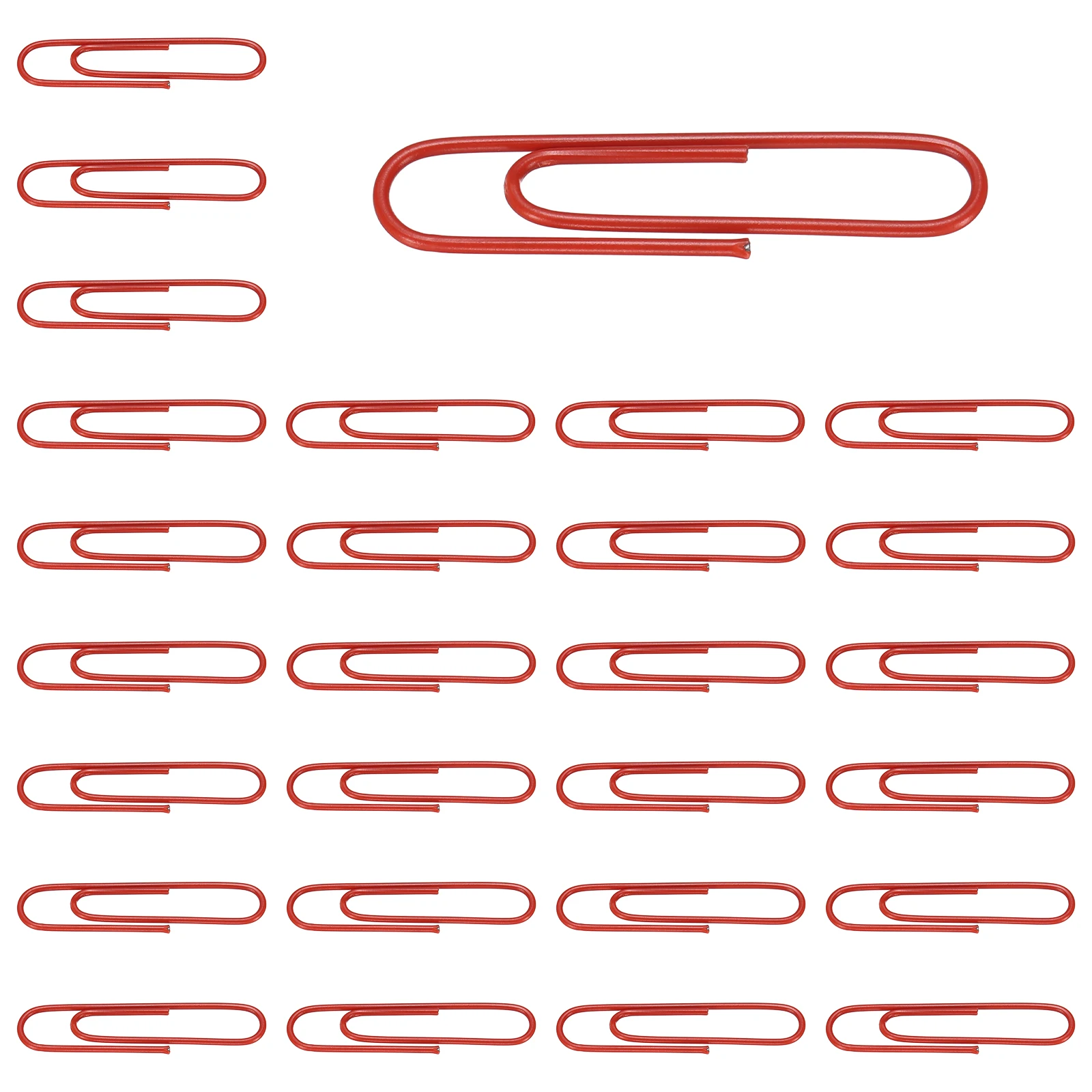 50/150Pcs Large Pin Shape Paper Clip 5x1cm Pin Paper Clips Cute Metal Planner Bookmarks Decorative Clamps Holders for Document