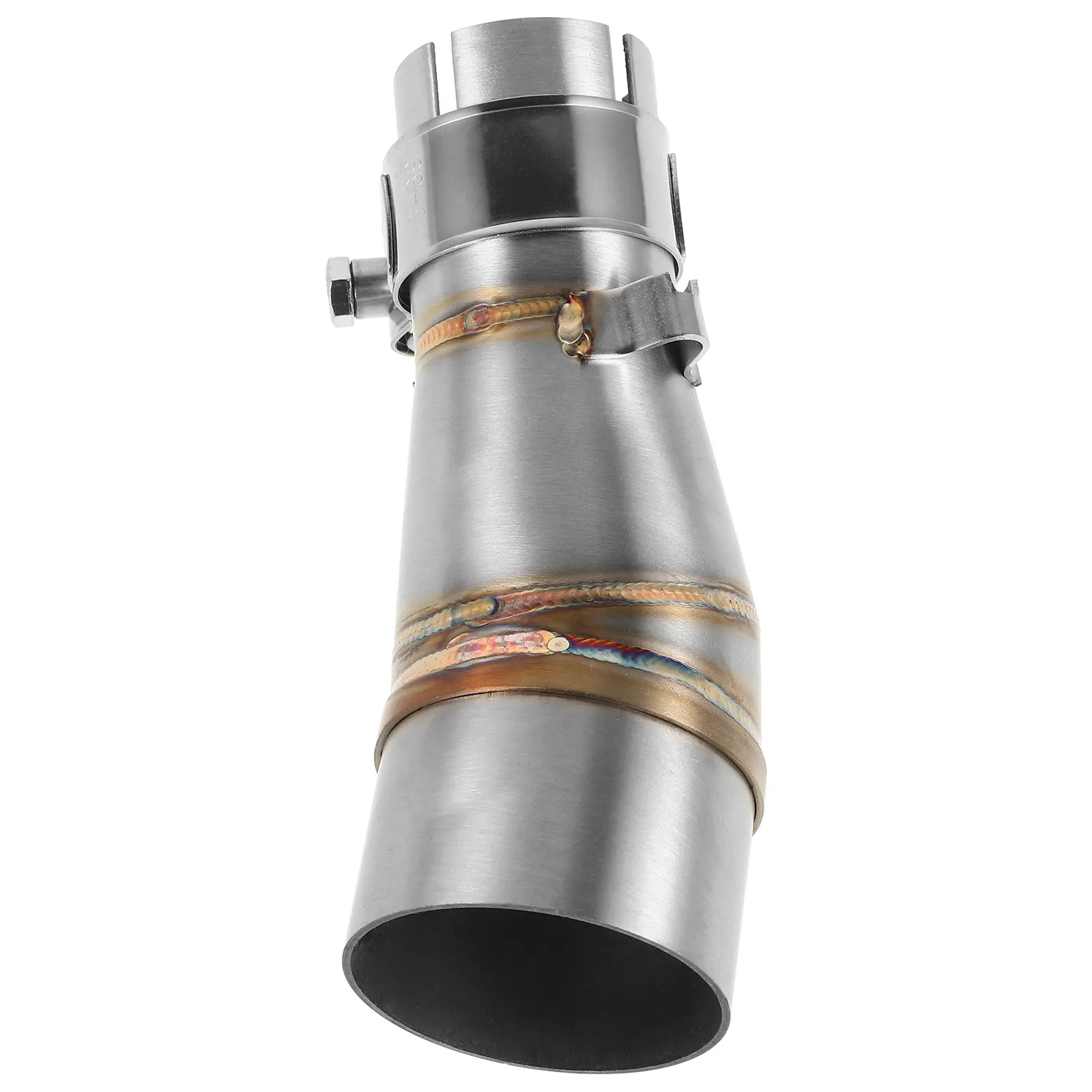

Motorcycle Exhaust Pipe Middle Link Dirt Bike Part Stainless Steel Mini Bike Exhaust Elbow Muffler Connecting Pipe ER6F R3