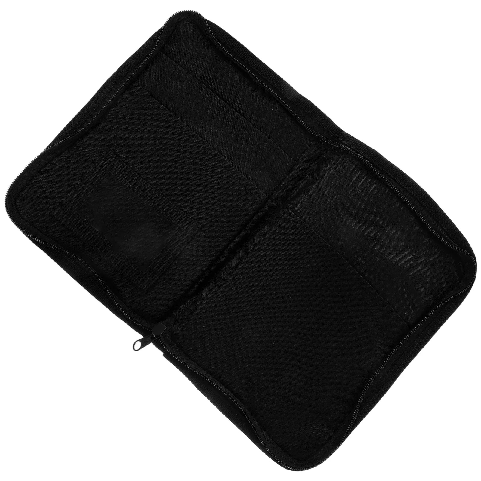 

Document Storage Organizer Large Capacity Oxford Cloth Multipocket File Holder Glove Box Manual Card Storage Portable