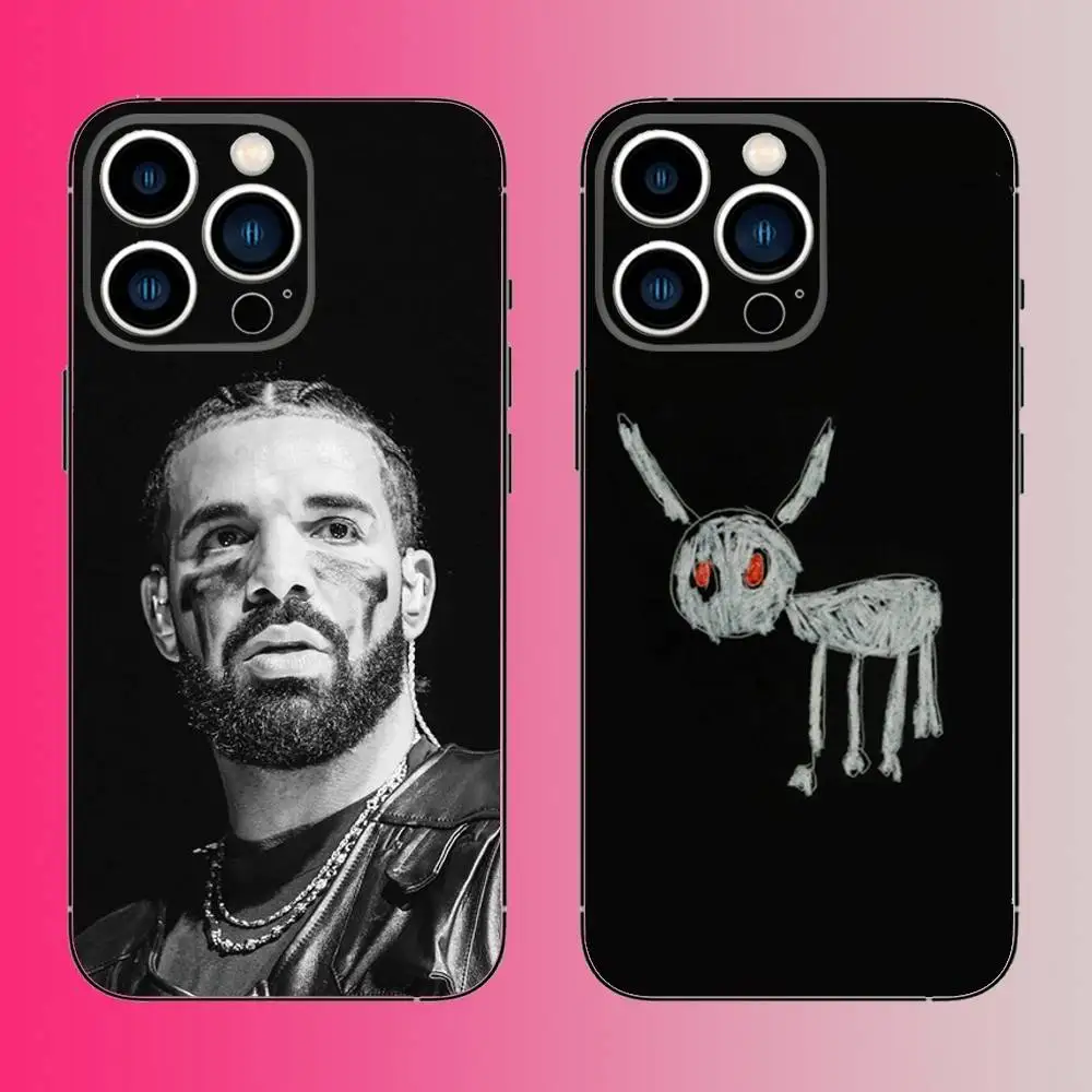 

Rapper D-Drake Phone Case For iPhone 16,15,14,13,12,11,Pro,Max,Plus,Mini,X,XS,XR,8,7,6,S,SE Soft Black Case