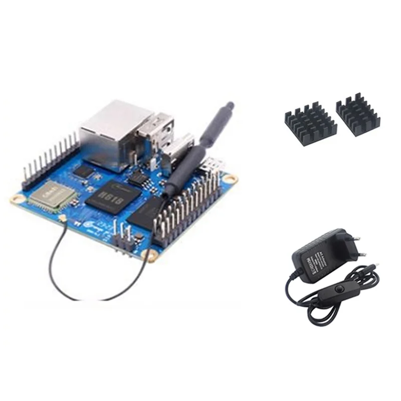 

Well Made-For Orange Pi Zero 3 4GB RAM Single Board Computer H618 Chip Wifi-BT5.0 LPDDR4 Gigabit Development Board Set EU Plug E
