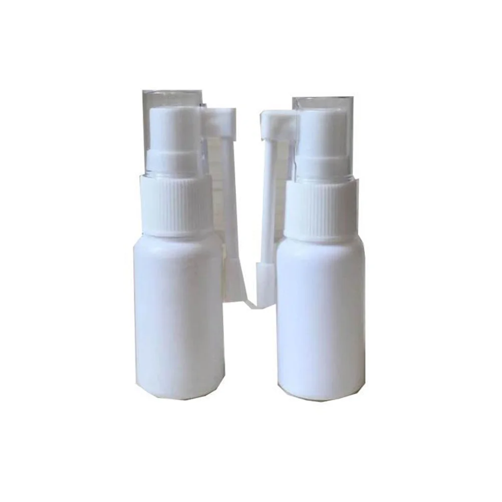 10 Pcs 20ml Portable Nasal Sprayer Bottle Refillable Fine Mist Empty Spray Bottles (White) fine mist spray bottle