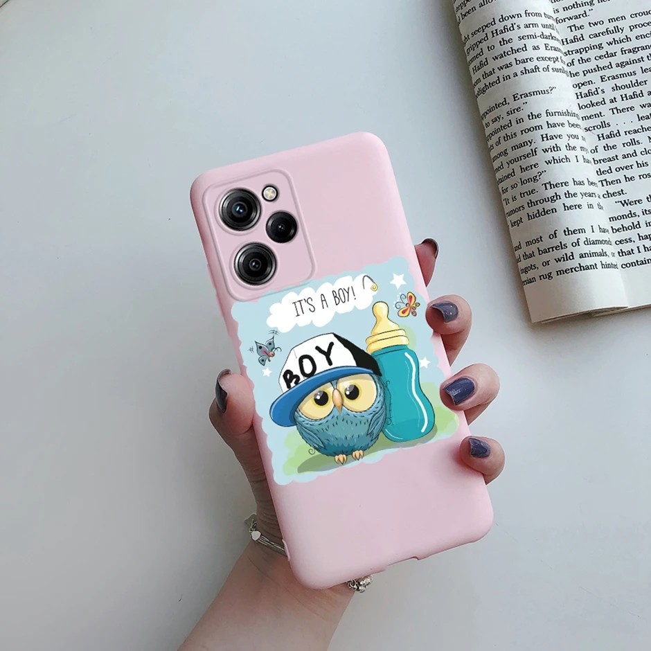 For Xiaomi Poco X5 5G Case 2023 Silicone Protective Soft TPU Phone Cover For Xiaomi Poco X5 Pro Fundas POCOX5 X5Pro Capa Flowers image 3