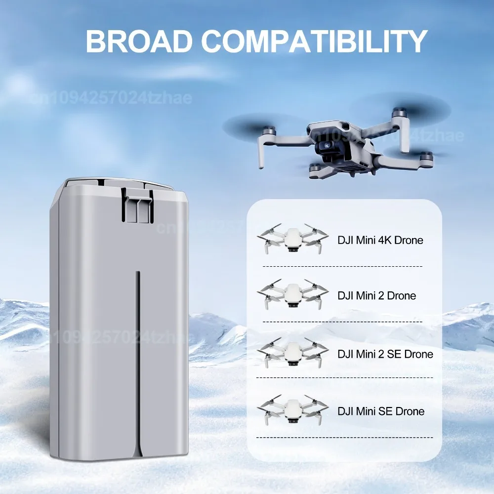 بطاريات قابلة للشحن ل MINI 2SE 4K SE شاحن بطارية توصيل خارجي 2400mAh ملحقات بطارية الطيران الذكية ل DJI MINI 2