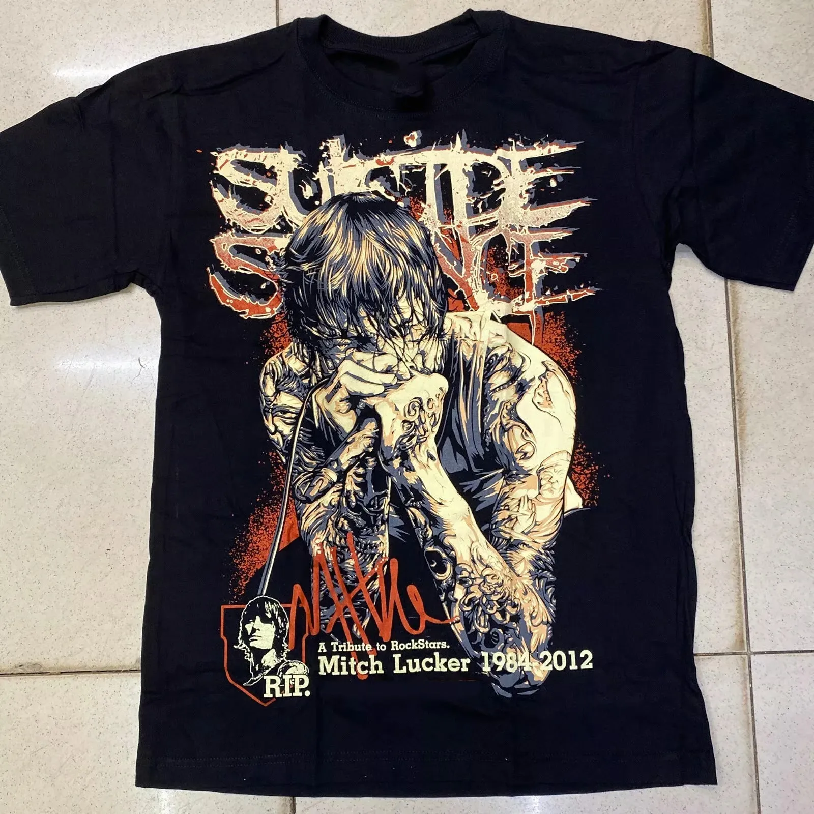 Vintage A Tribute Mitch Lucker Shirt Short Sleeve Unisex S-4XL