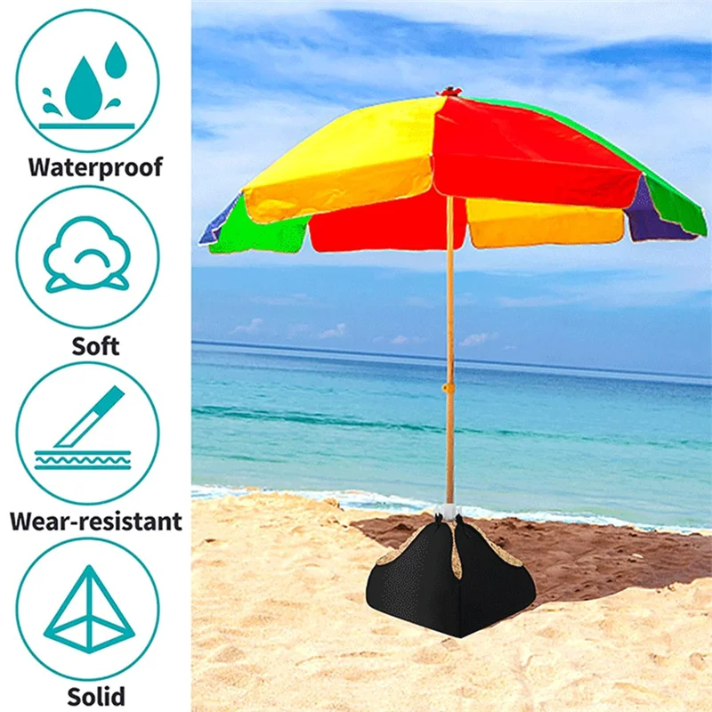 

Umbrella Base Weights Outdoor Fillable Sandbags Weatherproof Patio Furniture Weights Sandbag For Umbrella Stand