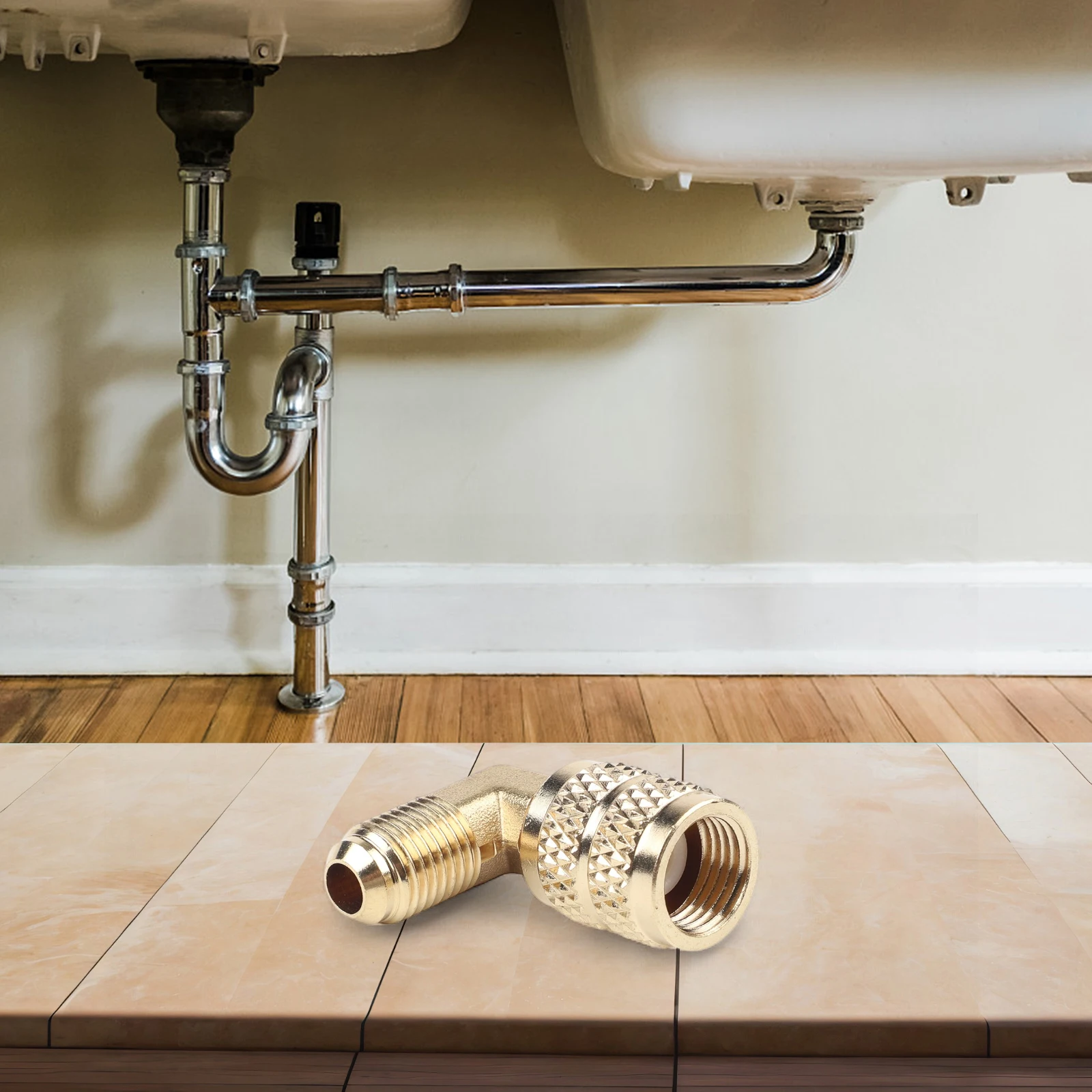 Kupferumwandlung HVAC Interner und externer Paketinhalt Druckbeständiger R A-Kühldienste-Adapter