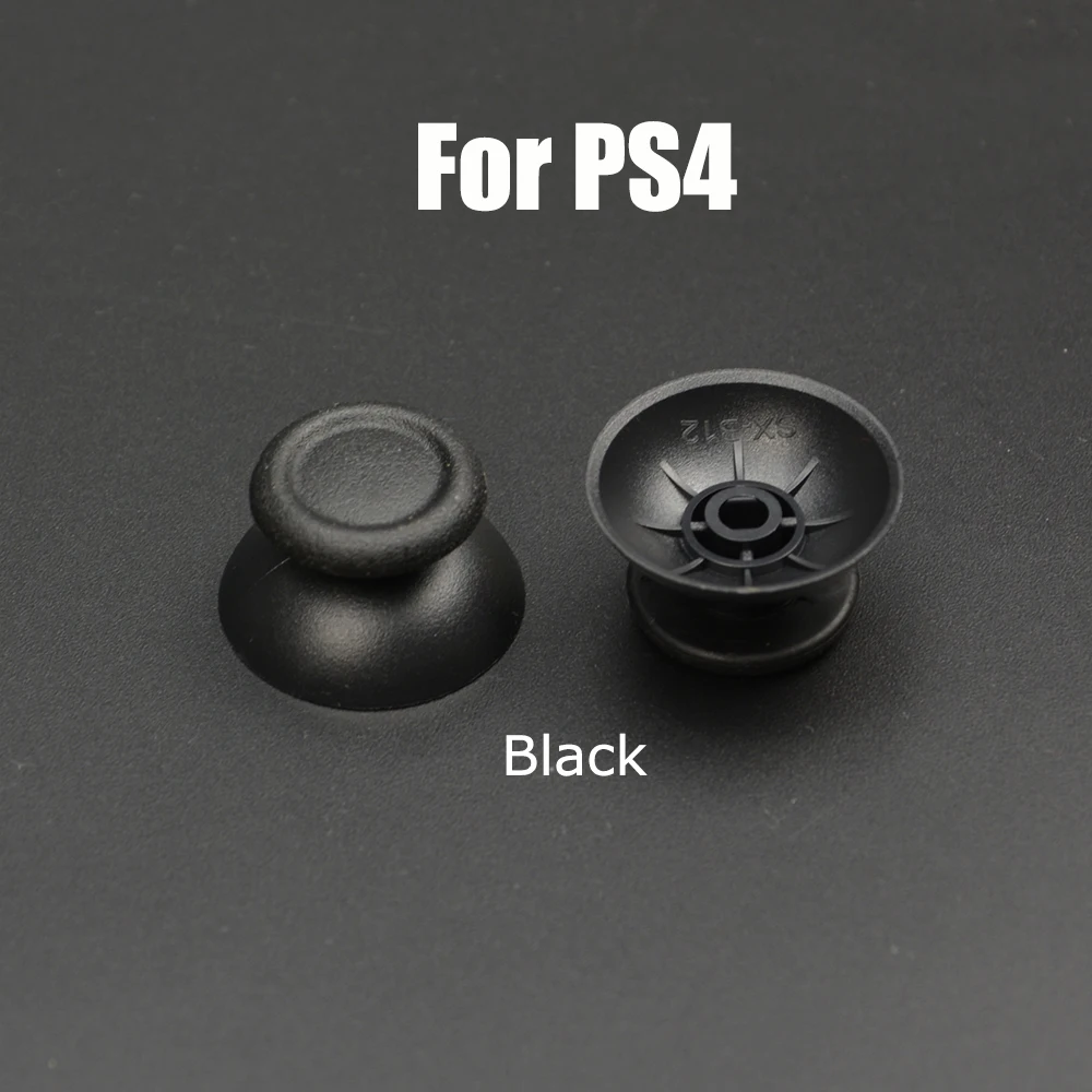 ZUIDID 2PCS Replacement 3D Analog Thumbstick Thumb Stick Mushroom Grip Cap Cover for PS4 Pro Slim PS5 Xbox one