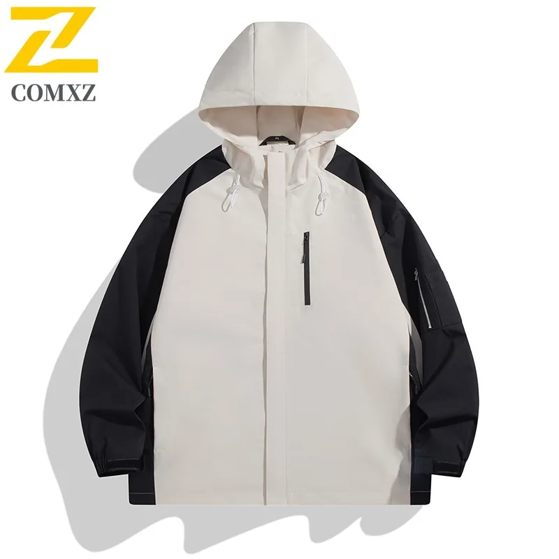 Maxbarley 2025 veste pour hommes en plein air Style montagne vestes coupe-vent à la mode aventure Durable confortable printemps automne vêtements