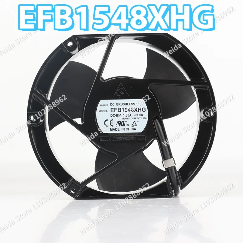 DC 48V 1.65A Delta 17251 Inverter Three-wire 172X150X51MM server Large air capacity EFB1548XHG 17CM cooling fan