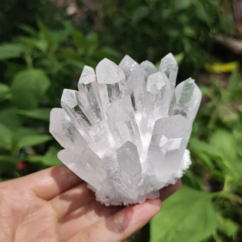 

300g+Clear Quartz Crystal Cluster Quartz Crystal Vug Gemstone Quartz Cluster Room Chakras Decorating Items Christmas Decorations