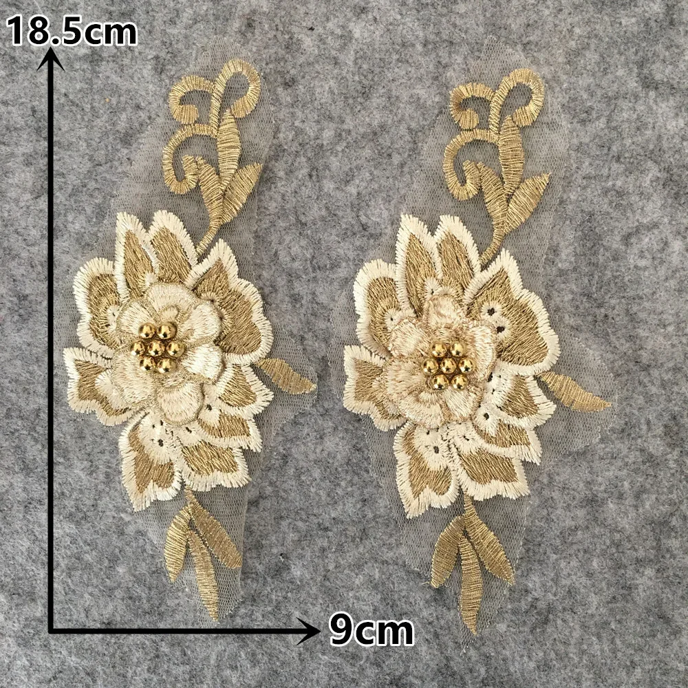 Fashionable new DIY hand-stitched corsage pair flower decoration cheongsam dress performance costume clothing accessories