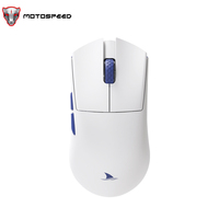 Motospeed Darmoshark M3S PRO Tri-mode Wireless Bluetooth Gaming Mouse PAM3395 Sensor 26000 DPI Rechargeable for PC Laptop Gamer