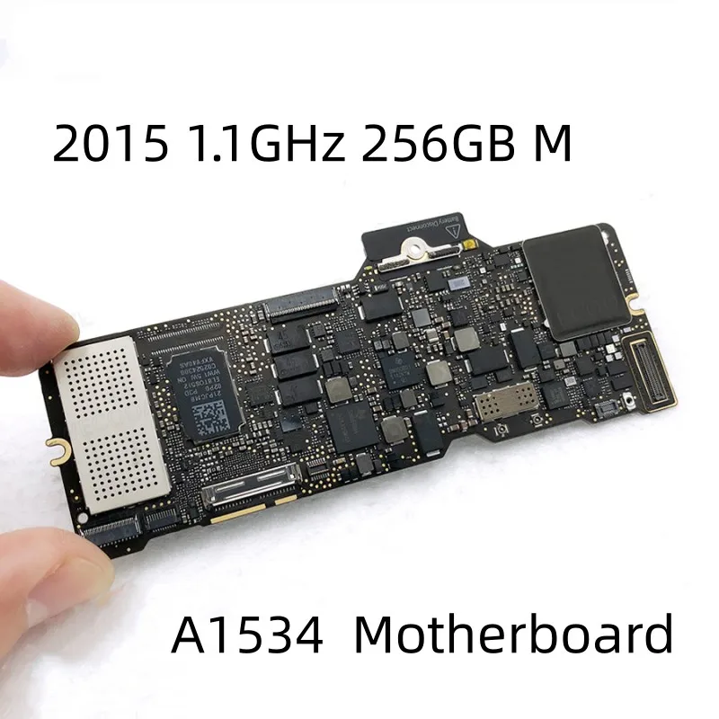 

Original motherboard a1534 for macbook retina 12" a1534 logic board 256gb 512gb 820-00045-a 820-00244-a 2015 2016 years