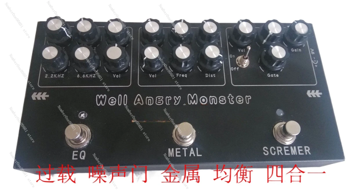 Electric Guitar Heavy Metal Monoblock Effect Separately for Overloaded Metal EQ Monoblock Grand Synthesis