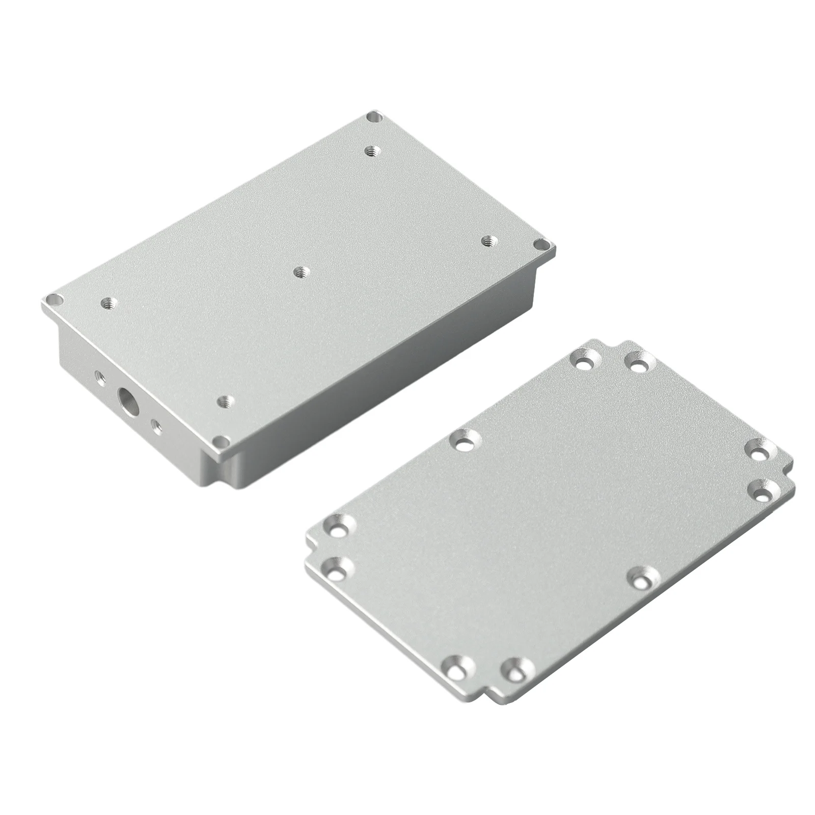 RF Shielding Box Aluminum Alloy Heat Dissipation Case For SMA-KFD46 Connector Low Noise Signal Protection Enclosure 64x39x12mm